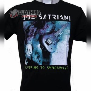 Always With Me Always With You Joe Satriani Lyrics T-Shirt, Joe Satriani Surfing To Shockwave Tour Unisex Merch