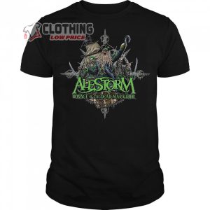 Alestorm New Ep And 2024 Tour Dates Merch, Alestorm Tour 2024 Shirt, Alestorm Voyage Of The Dead Marauder North American Tour T-Shirt