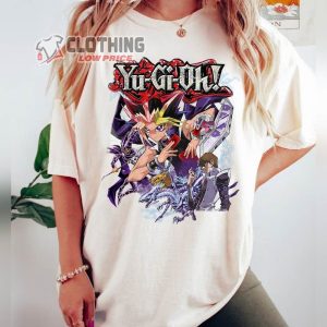 Anime Black Yu Gi Oh Unisex T Shirt Yu Gi Oh Anime Character Shirt Anime Lover Gift Merch Anime Shirt1