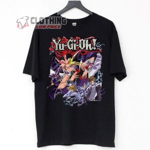 Anime Black Yu Gi Oh Unisex T Shirt Yu Gi Oh Anime Character Shirt Anime Lover Gift Merch Anime Shirt2