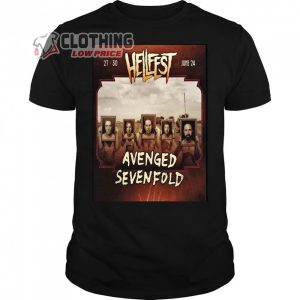 Avenged Sevenfold Hellfest 2024 Merch, Avenged Sevenfold Are Headlining HellFest Open Air In June 2024 T-Shirt