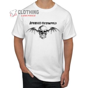 Avenged Sevenfold Song Merch, Avenged Sevenfold Tickets 2024 Shirt, Avenged Sevenfold Heavy Metal T-Shirt