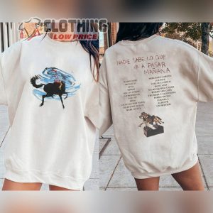 Bad Bunny Tour 2023 T- Shirt, Bad Bunny Merch, Bad Bunny Fan Outfit Shirt, Bad Bunny Merch