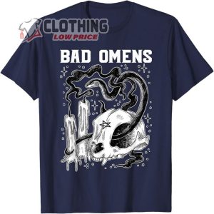 Bad Omens Snake And Skull Bad Omens T Shirt 1