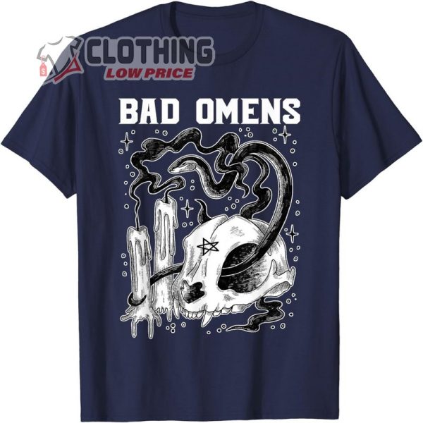 Bad Omens Snake And Skull Bad Omens T-Shirt