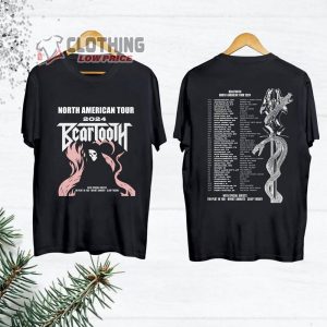 Beartooth North American 2024 Tour With Special Guests The Plot In You, Invent Animate And Sleep Theory T-Shirt