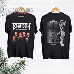 Beartooth North American Tour 2024 Merch Beartooth Tour Dates 2024 Shrit Beartooth Concert Shirt Beartooth Tour Merch