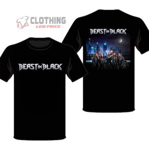 Beast In Black 3D Printed Merch Beast In Black Band Poster And Setlist Tour 2024 T Shirt