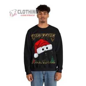 Black Gold Christmas Sweater Cute Christmas Tee Merry Christma2