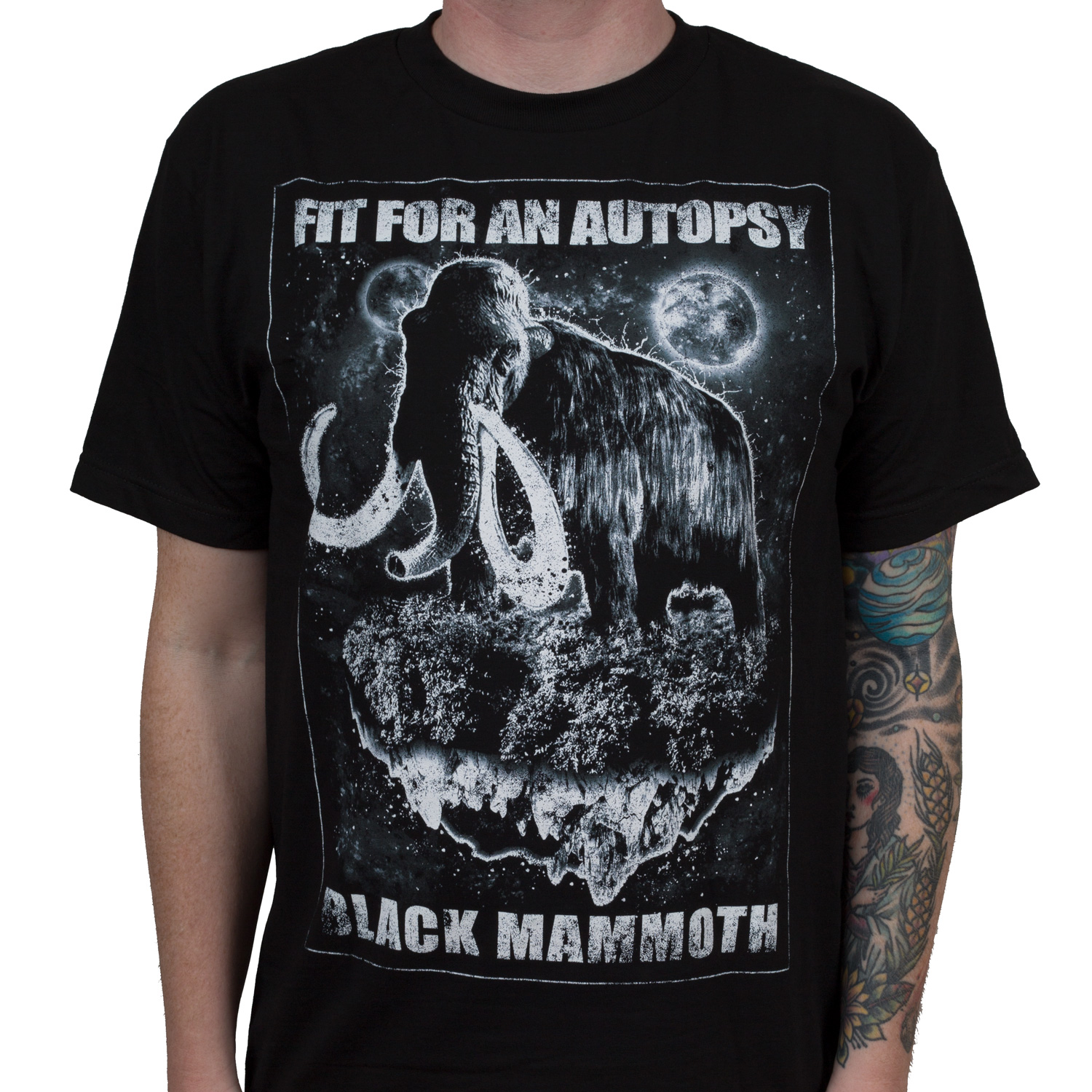 Black Mammoth Song Fit For An Autopsy Graphic Unisex T-Shirt, Fit For An Autopsy Black Mammoth Graphic Merch