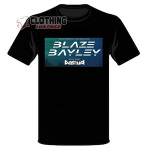 Blaze Bayley – Unstoppable Tour 2024 Printed T-Shirt For Concert