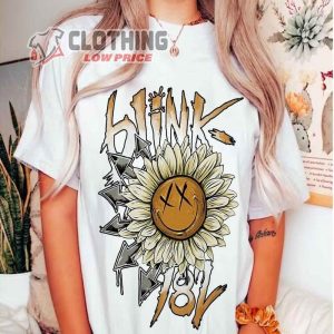 Blink 182 Unisex Tour Shirt Blink 182 Art Shirt Blink 182 Lyric Song Shirt Rock Band Shirt 1