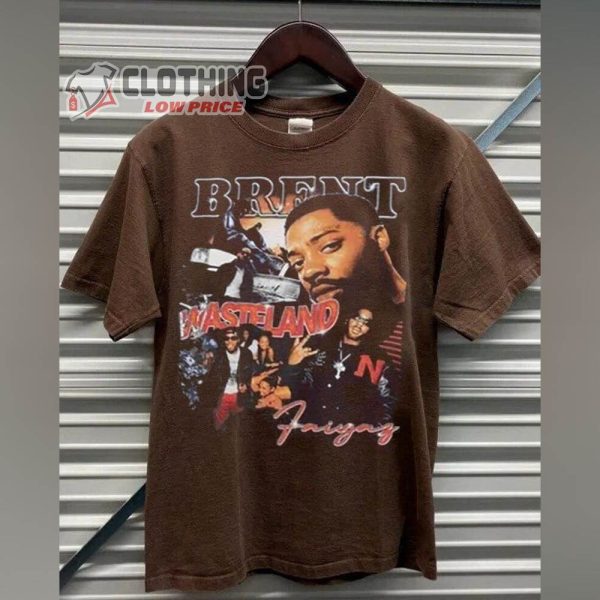 Brent Faiyaz Wasteland T-Shirt, Brent Faiyaz Larger Than Life Shirt, Brent Faiyaz Tour 2024 Merch, Brent Faiyaz Fan Gift