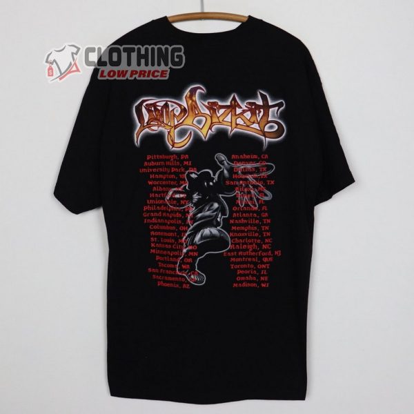 Bring It Back Limp Bizkit Unisex Black T-Shirt, Vintage 1999 Limp Bizkit Significant Other Tour Tee Merch