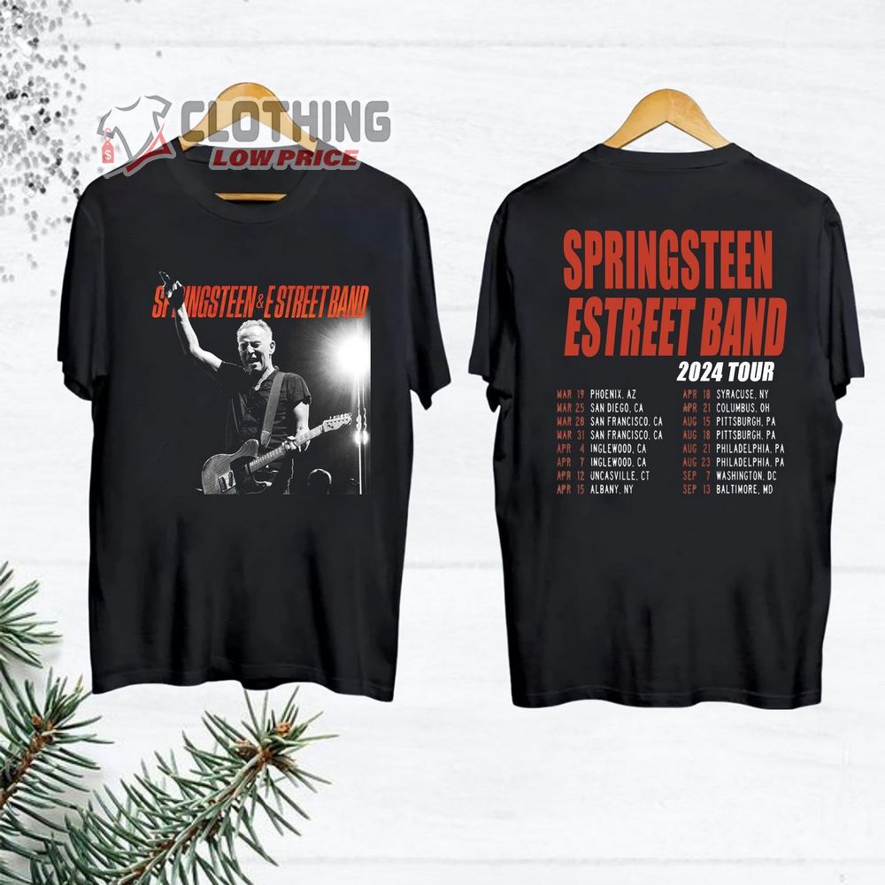 Bruce Springsteen Tour 2023 Ticket Merch, Bruce Springsteen 74th