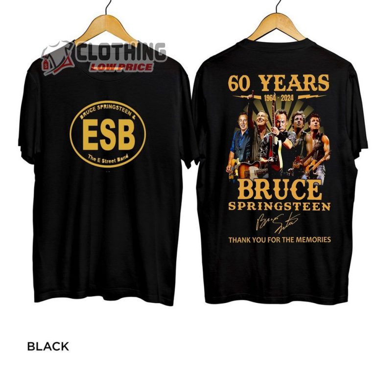 Bruce Springsteen 2023 Tour Dates Merch, Springsteen E Street Band Tour 2023 Shirt, E Street