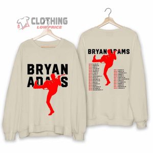 Bryan Adams So Happy Hurts 2024 Tour Merch, Bryan Adams Tour 2024 Shirt, Bryan Adams Tickets 2024 Sweashirt, So Happy Hurts Concert 2024 T-Shirt