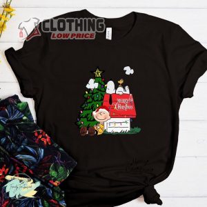 Charlie Brown Christmas Shirt, Charlie And The Snoopy Christmas Shirt, Peanuts Snoopy And Charlie Christmas Shirt, Snoopy Christmas Family Merch
