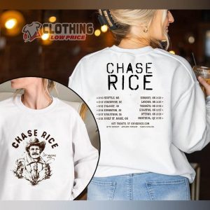 Chase Rice Concert 2024 Merch 2024 Chase Rice Tour Tickets Shirt Chase Rice Get Western 2024 Tour Poster Sweatshirt