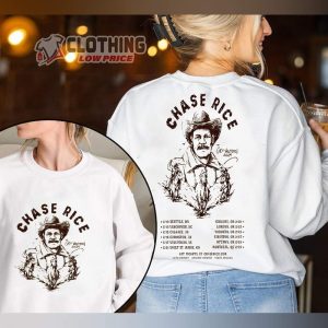 Chase Rice Get Western 2024 Tour Hoodie, Chase Rice Tour 2024 Tickets Merch