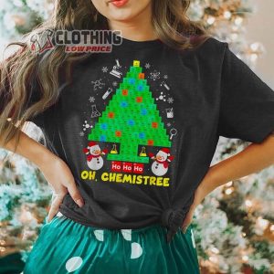 Chemistree Shirt, Chemistry Christmas Shirt, Christmas Tee, Gift For Chemistry Learners,Merry Christmas Shirt, Chemistry Tee Gift