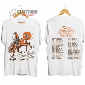 Chris Stapleton Cowboy Way Merch All American Road Show 2024 Tour Shirt Chris Stapleton Tour 2024 Tee Chris Stapleton Live Nation Presale Code T Shirt 2
