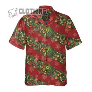 Christmas Decorations With Snowflakes Christmas Hawaiian Shirt, Christmas Tree Shirt, Best Gift For Christmas