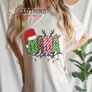 Christmas Mama Claus Shirt Retro Christmas Sublimation Sublimation Design Shirt 1