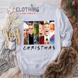 Christmas Movie Friends Home Alone Elf Ralphie Griswold T Shirt Sweatshirt 3