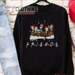 Christmas Sweatshirt, Charlie Brown And Snoopy Shirt, Snoopy Friend Sweatshirt, Snoopy Christmas T- Shirt