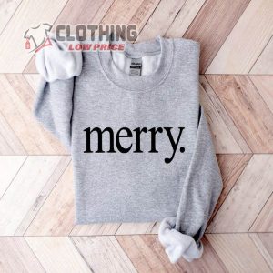 Christmas Sweatshirt, Merry Christmas Sweatshirt, Christmas Crewneck Sweatshirt
