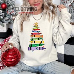 Christmas Teacher Sweatshirt, Christmas Gift For Teacher, Teaching Tee, Teachers Day, Christmas Sweatshirt