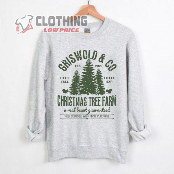 Christmas Tree Farm Sweatshirt, Griswold Christmas Sweatshirt, Griswold Family Sweatshirt