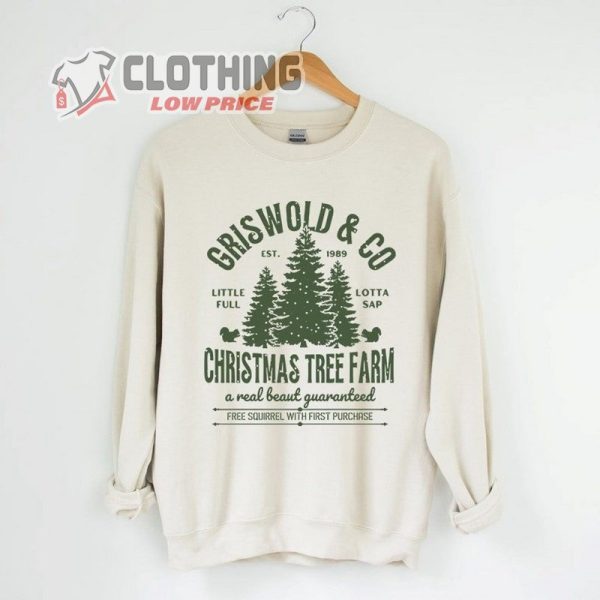 Christmas Tree Farm Sweatshirt, Griswold Christmas Sweatshirt, Griswold Family Sweatshirt