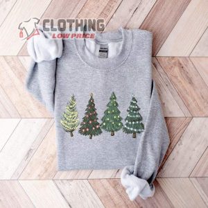Christmas Tree Sweatshirt Holiday Sweaters For Women Winter Sweatshirt 1