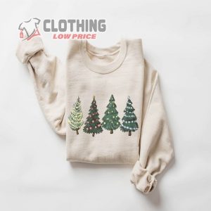 Christmas Tree Sweatshirt Holiday Sweaters For Women Winter Sweatshirt 2