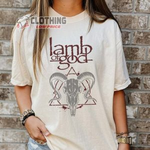 Classic Rock Lamb of God Oversized T Shirt Vintage Lamb of God T Shirt Lamb of God Retro Vintage Shirt 1