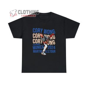 Cory Wong Winter Usa Tour 2024 Merch Cory Wong Monica Martin US Tour 2024 T Shirt 1