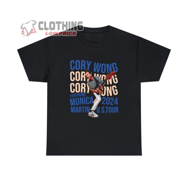 Cory Wong Winter Usa Tour 2024 Merch, Cory Wong Monica Martin US Tour 2024 T-Shirt