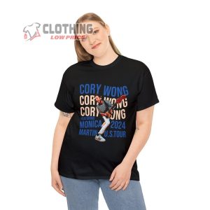 Cory Wong Winter Usa Tour 2024 Merch Cory Wong Monica Martin US Tour 2024 T Shirt 2