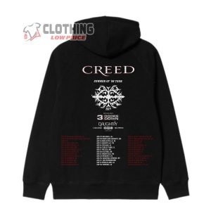 Creed Halftime Show Shirt Creed The Greatest Halftime Show Ever Shirt Summer Of '99 Concert Creed Tour Date 2024 Hoodie 3