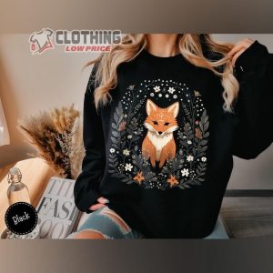 Cute Fox Cottagecore Sweatshirt Coz2