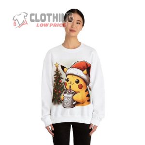 Cute Holiday Sweatshirt Cute Anime Longsleeve Cute Animal Christmas Longsleeve 3