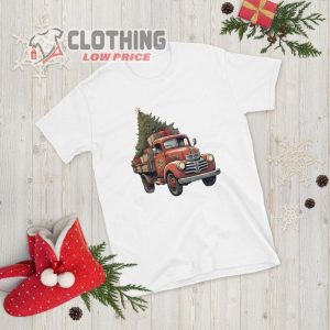 Cute Vintage Truck Christmas Shirt Cute Christmas Christmas Truck Shirt 2