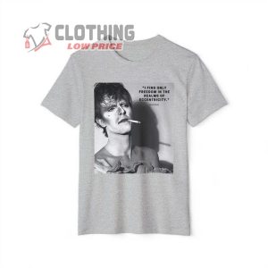 David Bowie Eccentric, Recycled Organic T-Shirt