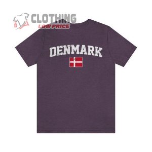 Denmark Danish Shirts, Denmark Danish Flag Scandinavian Shirt