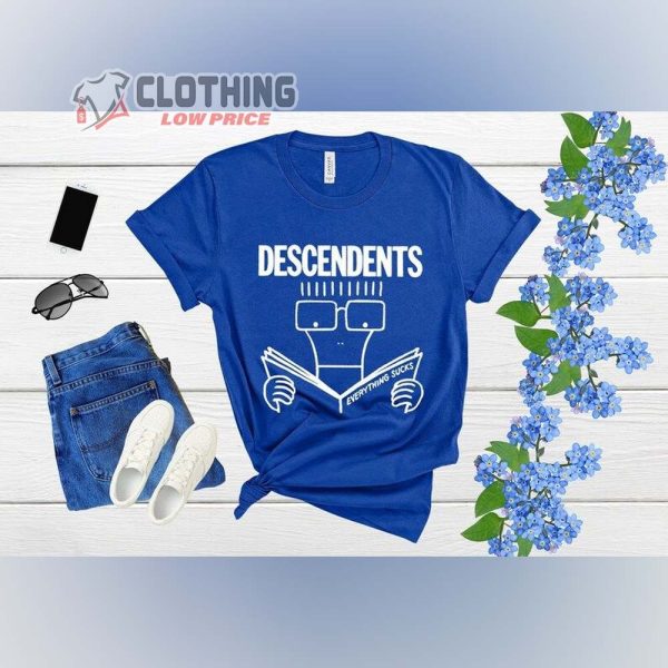 Descendents Everything Sucks Shirt, Descendents Tour Merch, Descendents Trending Tee, Descendents Fan Gift