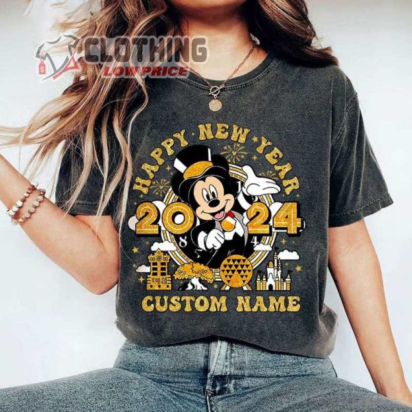 Disney New Year Shirt, Mickey New Year Shirt, Minnie New Year Shirt, New Year 2024 Merch