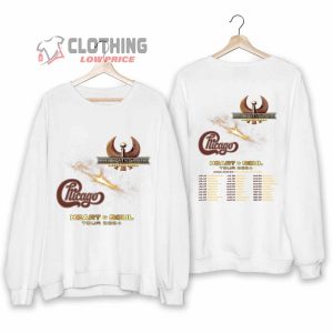 Earth Wind And Fire And Chicago Tour 2024 Merch, Heart & Soul Tour 2024 Shirt, Earth Wind And Fire Concert Club Sweatshirt T-Shirt