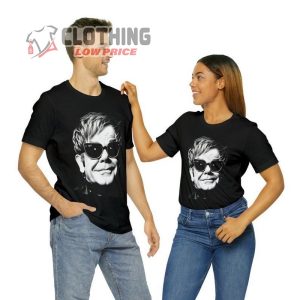 Elton John Premium T Shirt Piano Man Vintage Tshirt Concert Tshirt 1